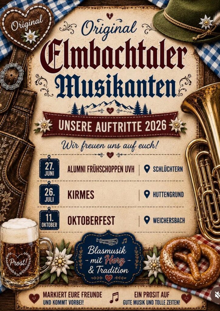Liste der Auftritte des Elmbachtaler